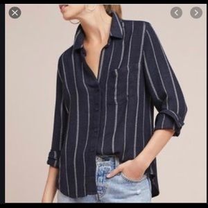 Anthropologie Cloth and Stone Tulane Blouse